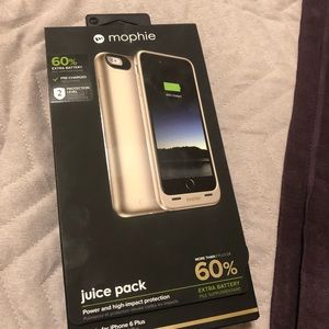 BRAND NEW  iphone 6 plus Mophie Case!